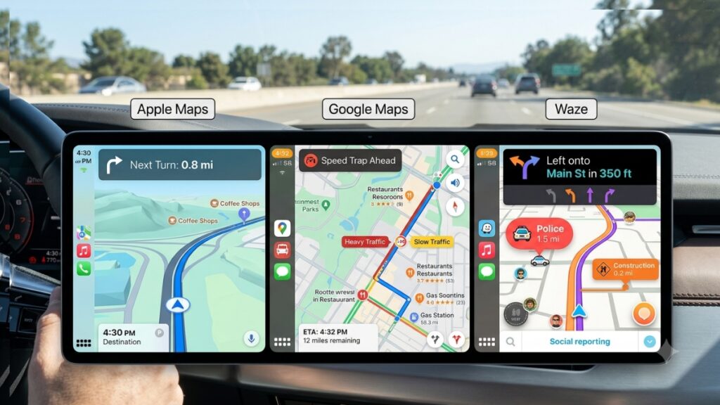 Apple Maps vs Google Maps